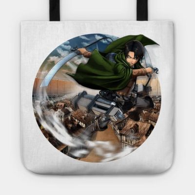 Attack On Titan Captain Levi Tote Official Attack On Titan Merch
