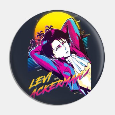 Levi Ackerman Attack On Titan Pin Official Attack On Titan Merch