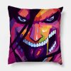 Attack On Titan Eren Throw Pillow Official Attack On Titan Merch
