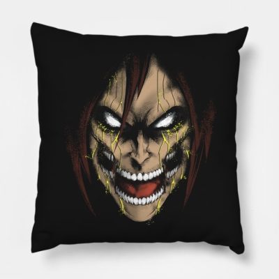 Attack On Ink Berserk Throw Pillow Official Attack On Titan Merch