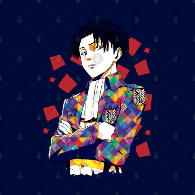 Attack On Titan Captain Levi Tapestry Official Attack On Titan Merch