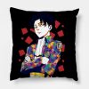 Attack On Titan Captain Levi Throw Pillow Official Attack On Titan Merch
