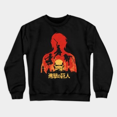 Attack On Titan Final War Crewneck Sweatshirt Official Attack On Titan Merch