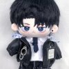 20CM Attack On Titan Levi Ackerman Cute Stuffed Plush Doll Body Cotton Dress Up Dolls Anime - AOT Merch