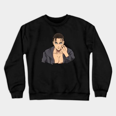 Eren Jaeger Attack On Titan Crewneck Sweatshirt Official Attack On Titan Merch