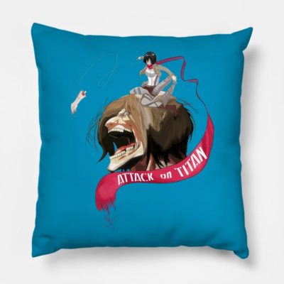 Ride The Titan Throw Pillow Official Attack On Titan Merch