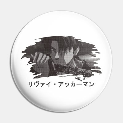 Levi Ackerman Attack On Titan Pin Official Attack On Titan Merch