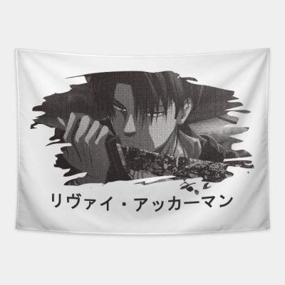 Levi Ackerman Attack On Titan Tapestry Official Attack On Titan Merch
