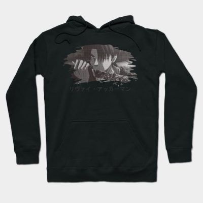 Levi Ackerman Attack On Titan Hoodie Official Attack On Titan Merch