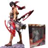 36cm Mikasa Ackerman Attack On Titan Anime Figure Rival Shingeki no Kyojin Levi Ackerman Action Figure - AOT Merch