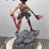 36cm Mikasa Ackerman Attack On Titan Anime Figure Rival Shingeki no Kyojin Levi Ackerman Action Figure 4 - AOT Merch