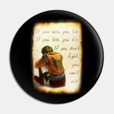 Attack On Titan Pin Official Attack On Titan Merch