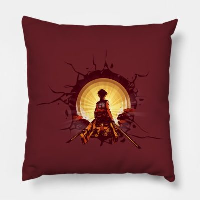 Surprise Attack Throw Pillow Official Attack On Titan Merch