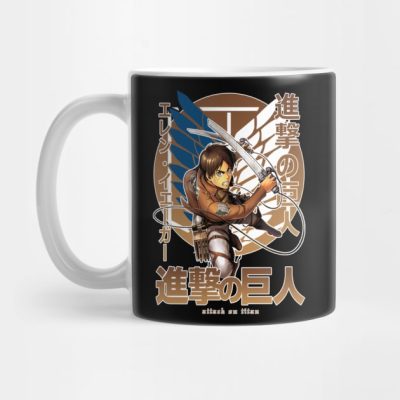 Attack On Titan Eren Yeager Mug Official Attack On Titan Merch