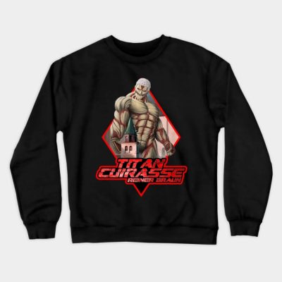 Attack On Titan Armored Titan Crewneck Sweatshirt Official Attack On Titan Merch
