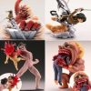 8cm 4pcs Lot Attack on Titan Model Mikasa Rivaille Rival Ackerman PVC Action Figure Toy Collection - AOT Merch