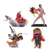 8cm 4pcs Lot Attack on Titan Model Mikasa Rivaille Rival Ackerman PVC Action Figure Toy Collection 5 - AOT Merch