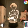 Acrylic Table Lamp Anime Attack on Titan for Home Room Decor Light Cool Kid Child Gift - AOT Merch