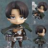 Anime 10CM Game Attack on Titan Eren Jaeger 375 Levi Rivaille Ackerman 390 417 Cleaning Ver 3 - AOT Merch