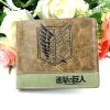 Anime Attack On Titan PU Leather Mens Wallet Jiyuu no Tsubasa Short Purse - AOT Merch