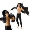Anime Eren Jaeger Figure Attack On Titans Final Season Black Cloak Dress Up Model Toy Anime - AOT Merch
