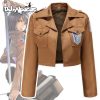 Attack on Titan Shingeki No Kyojin Cosplay Anime Costumes No Kyojin Scouting Legion Jacket Costume Dress - AOT Merch