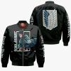 Eren Jeager Attack On Titan Anime Manga 3D Bomber - AOT Merch