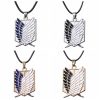 New Anime Attack On Titan Necklace Wings of Liberty Freedom Scouting Legion Eren Women Men Necklaces - AOT Merch