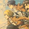 TIE LER Attack on Titan A Style Japanese Cartoon Comic Kraft Paper Wall Stickers Bar Poster 5 - AOT Merch