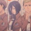 TIE LER Attack on Titan Character Collection Poster Classic Cartoon Anime Kraft Paper Wall Sticker Room 4 - AOT Merch