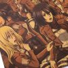 TIE LER Attack on Titan Posters Japanese Anime Kraft Paper Prints Livingroom Bedroom Decoration Bar Cafe 1 - AOT Merch