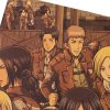 TIE LER Attack on Titan Posters Japanese Anime Kraft Paper Prints Livingroom Bedroom Decoration Bar Cafe 2 - AOT Merch