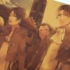 TIE LER Cartoon Comic Attack On Titan Poster Japanese Style Kraft Paper Wall Stickers Bar Poster 2 - AOT Merch