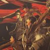 TIE LER Vintage Kraft Paper Poster Anime Series Attack On Titan Posters Bar Cafe Art Decorative 3 - AOT Merch