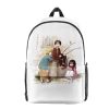 Trendy Attack on Titan eren yeager Bookbag Notebook Backpacks 3D Print Oxford Waterproof Boys Girls Casual 1 - AOT Merch