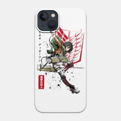 80S Retro Soldier Mikasa Phone Case