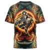 Trippy Mikasa Ackerman Attack on Titan T Shirt 3D FRONT Mockup - AOT Merch