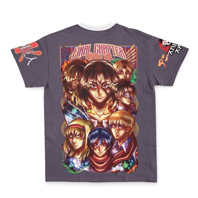 final Streetwear T Shirt Back - AOT Merch