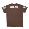 lev1 Streetwear T Shirt Back - AOT Merch